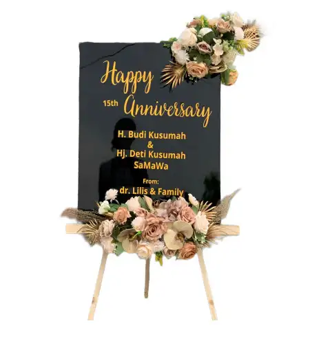 Papan Bunga Akrilik Kalidilem